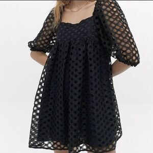NWOT Kimichi blue mini dress size M